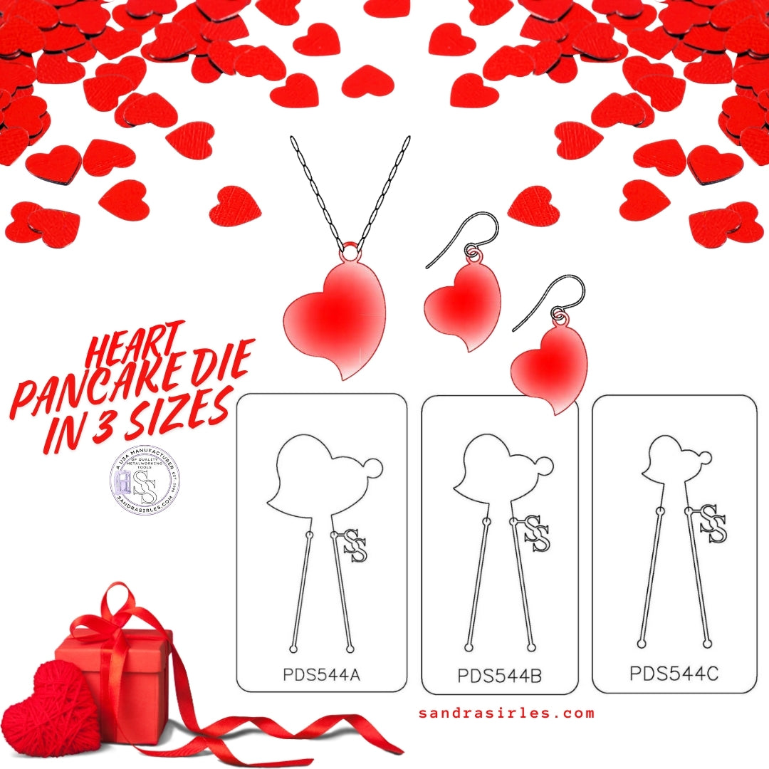 PANCAKE DIE PDS544 SHAPE 44 HEART